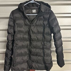 32 Degrees Black Puffer Jacket